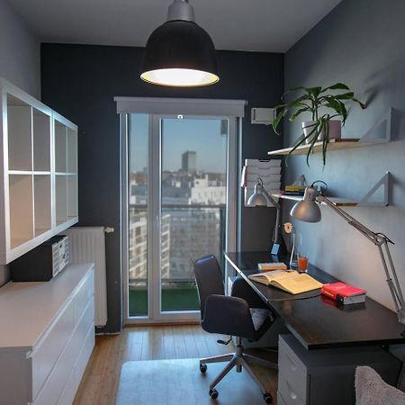 Dwupoziomowy, Rodzinny Apartament. Ochrona, Garaz. Warsaw Exterior photo