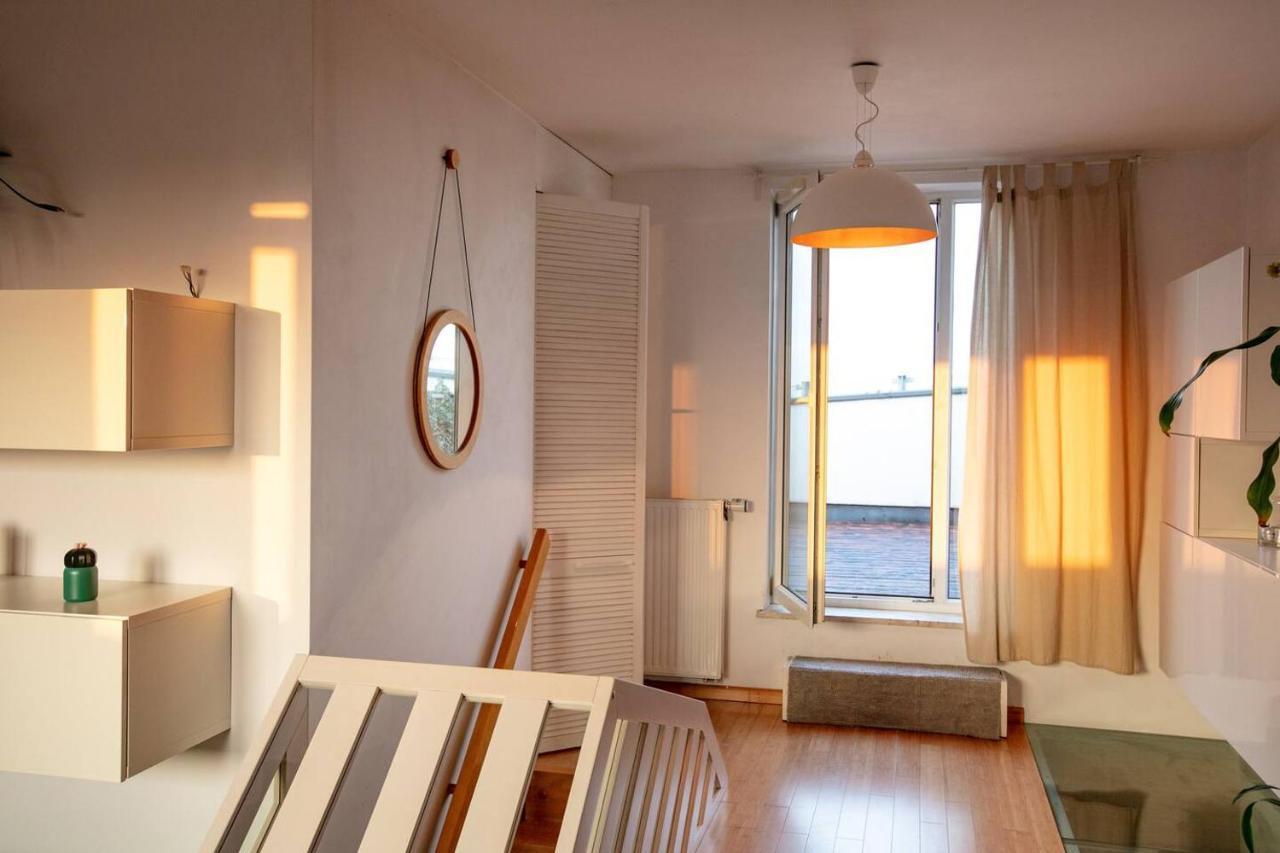 Dwupoziomowy, Rodzinny Apartament. Ochrona, Garaz. Warsaw Exterior photo