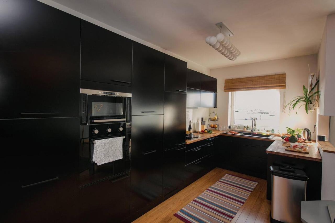 Dwupoziomowy, Rodzinny Apartament. Ochrona, Garaz. Warsaw Exterior photo
