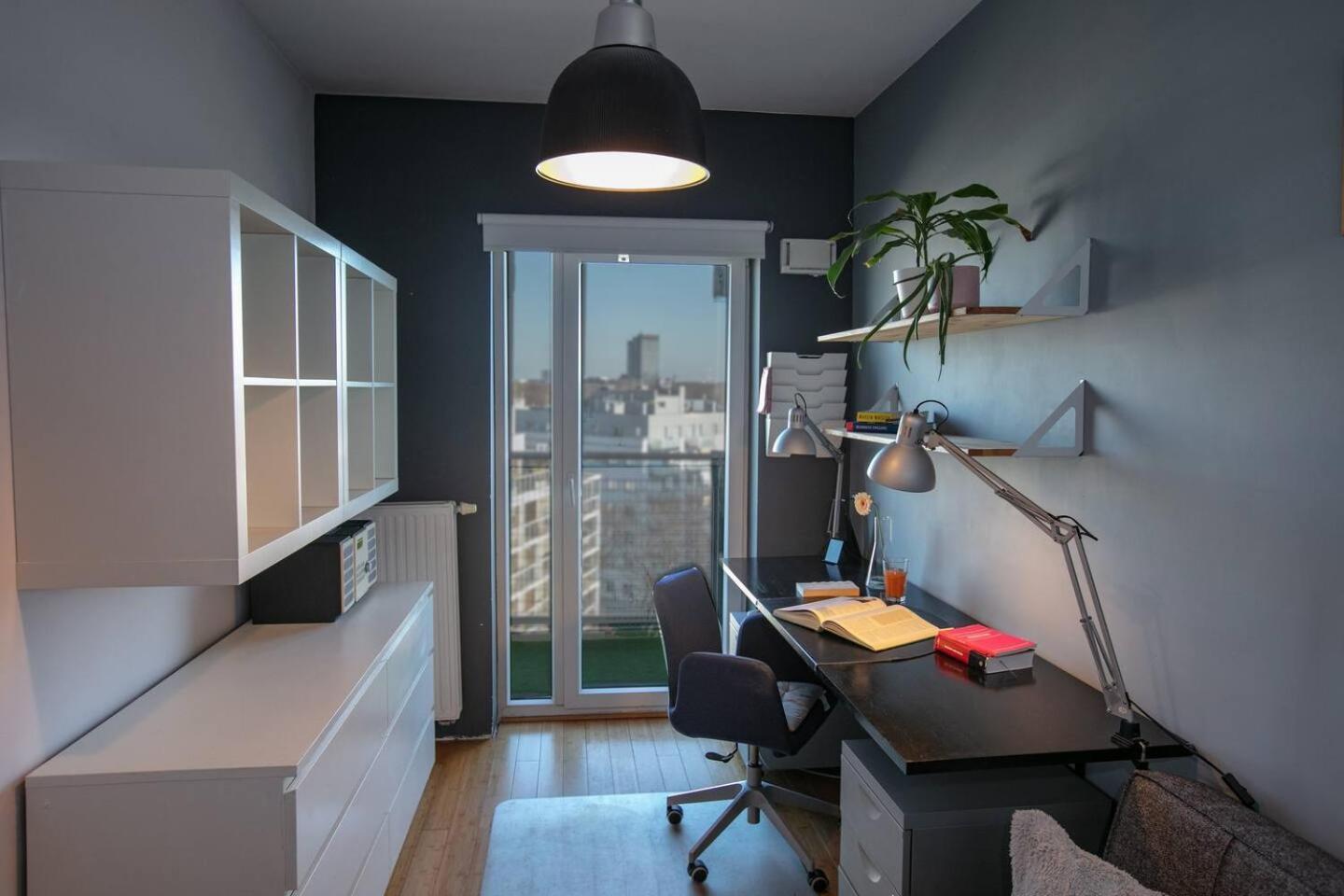 Dwupoziomowy, Rodzinny Apartament. Ochrona, Garaz. Warsaw Exterior photo
